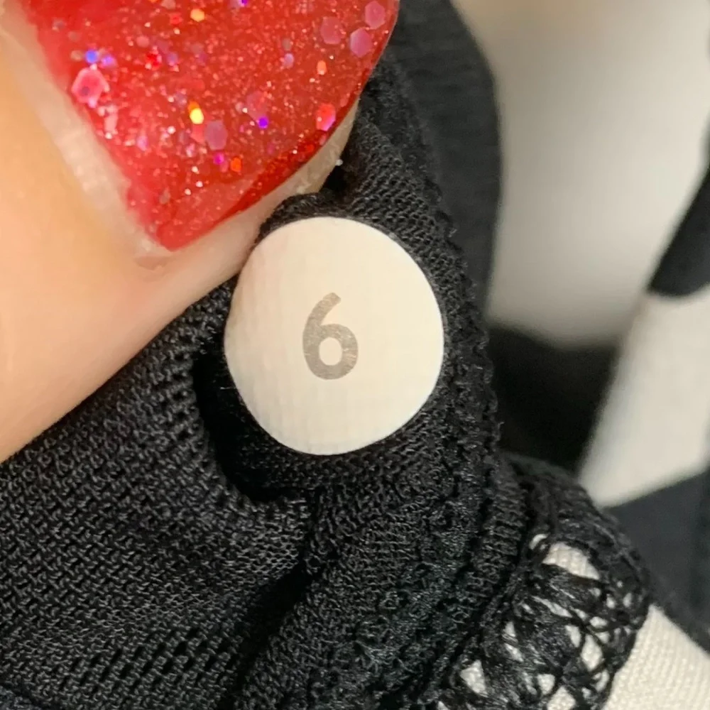 Lululemon Black & White Rest Less Tank Top